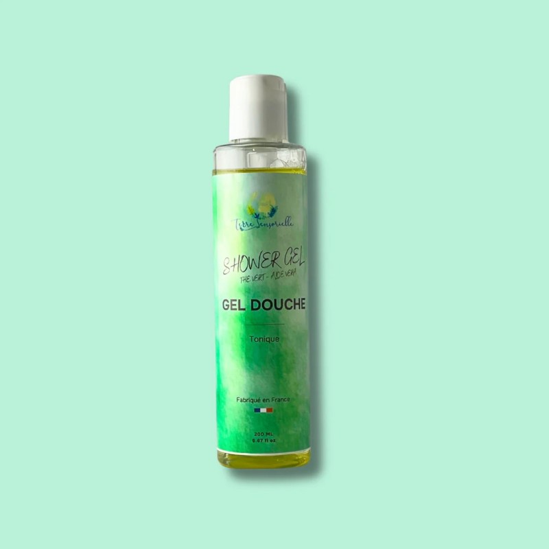 GEL DOUCHE THE VERT ALOE VERA TONIQUE